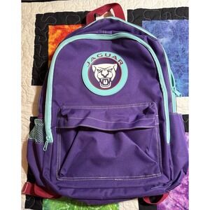Jaguar Rucksack Backpack Girls Purple Teal Jag Official